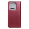 Etui z klapką na Xiaomi Redmi NOTE 14 5G Smart Magneto burgundowe
